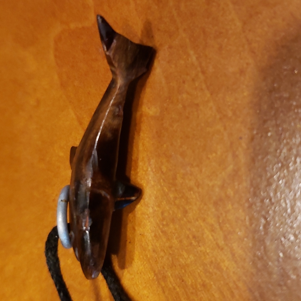 *3/$15* Hand Carved Dolphin Necklace
